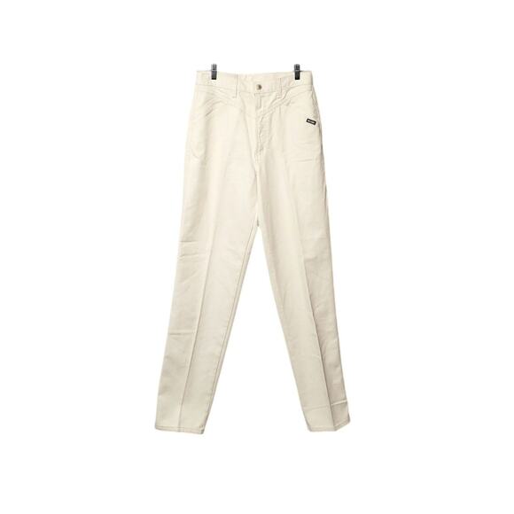 ROCKIES Jeans Ivory Cream Western Bare Bottom Jeans Waist 30 - Picture 1 of 11